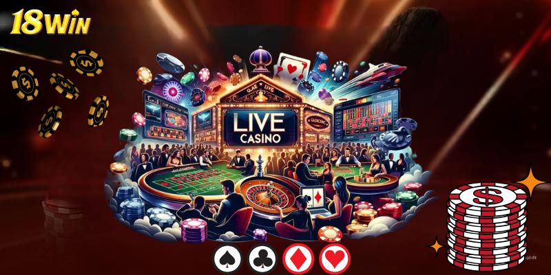 Cùng tham gia casino trực tuyến cùng 18win